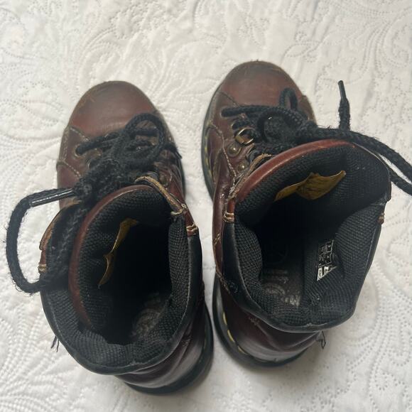 Dr Martens Vintage Steel Toe Industrial High Top Work Boots Size M 4 / W 5 - Picture 9 of 13